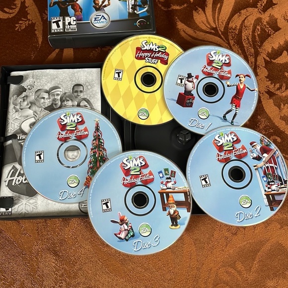 The SIMS 2 Holiday Edition AND  The Sims Deluxe Edition PC/CD ROM game sets - Picture 3 of 9